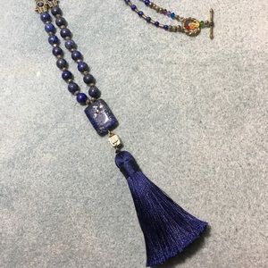 Mala style necklace